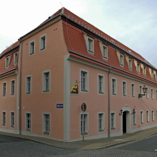 Gasthof „Goldner Hirsch“, jetzt Wohnhaus Burgstraße 13
