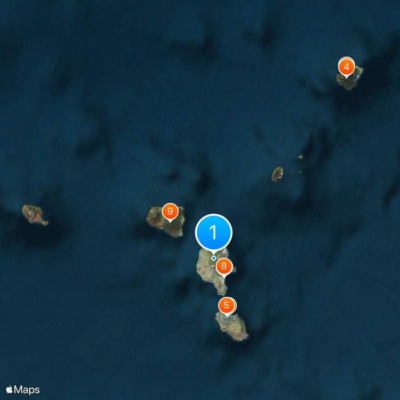 Îles Éoliennes Carte