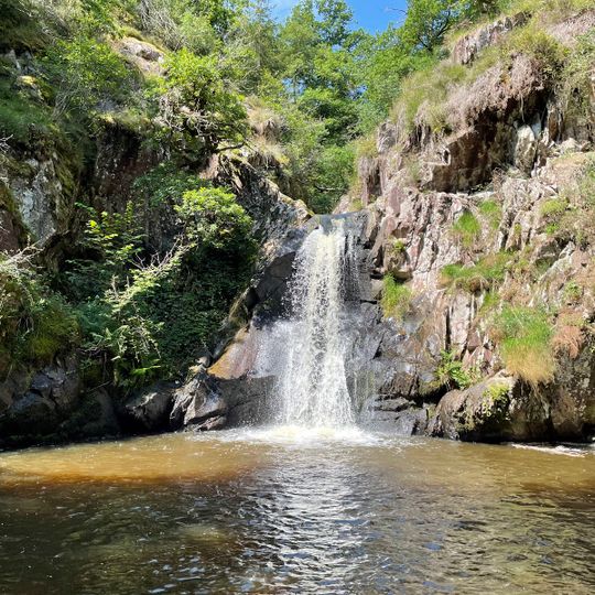 Cascade of Saint-Priest-des-Champs