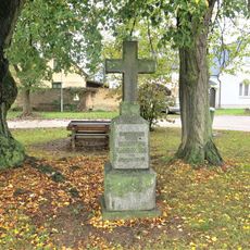 Cross at Tyršova náves in Vysoký Újezd