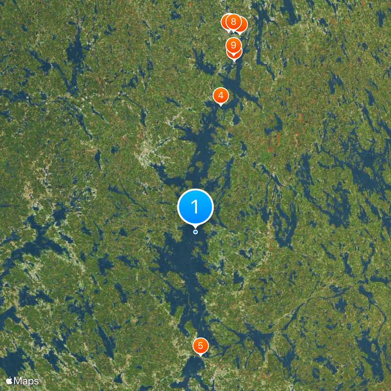 Päijänne Map