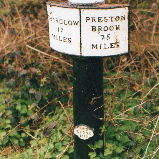 Trent And Mersey Canal Milepost At Sk 2267 2260