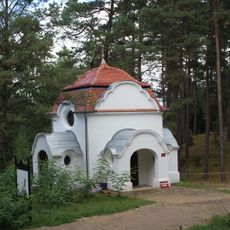 Kaplica III Upadku Pana Jezusa. Stacja IX Drogi Krzyżowej w Wielu