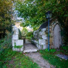Lychgate At The South Entrance To The Churchyard Of Church Of St Colanus