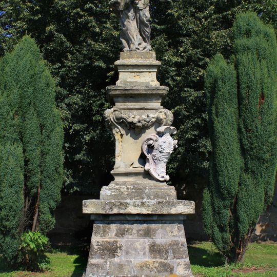 Statue of John of Nepomuk in Bezno