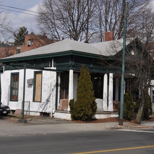 Mount Auburn Cemetery Reception House