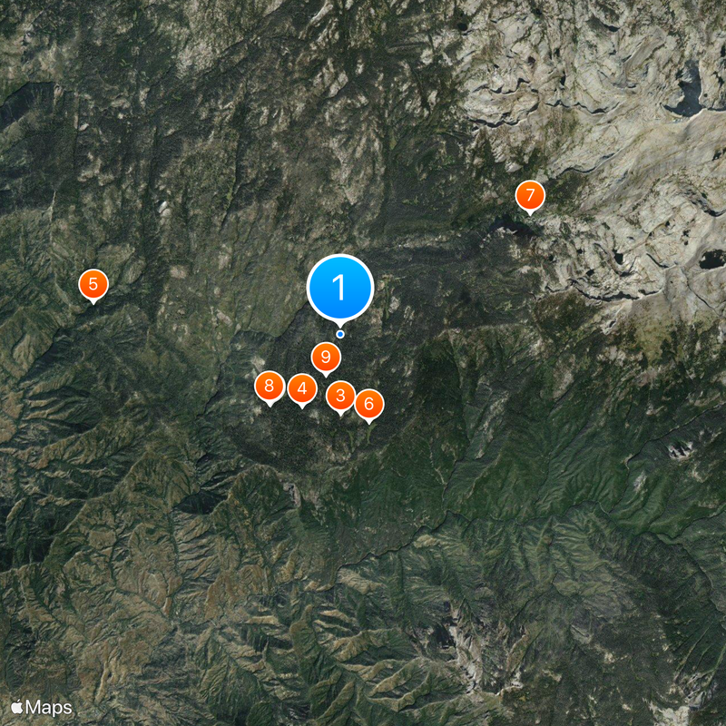 General Sherman Kaart