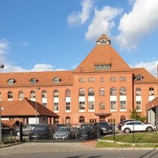 Hospital building of the Bracka Company, in Siemianowice Śląskie