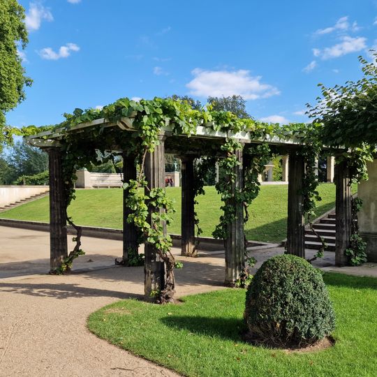 Dorische Säulen Pergola Schloss Charlottenhof