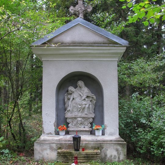 Figurenbildstock Galgenkreuz