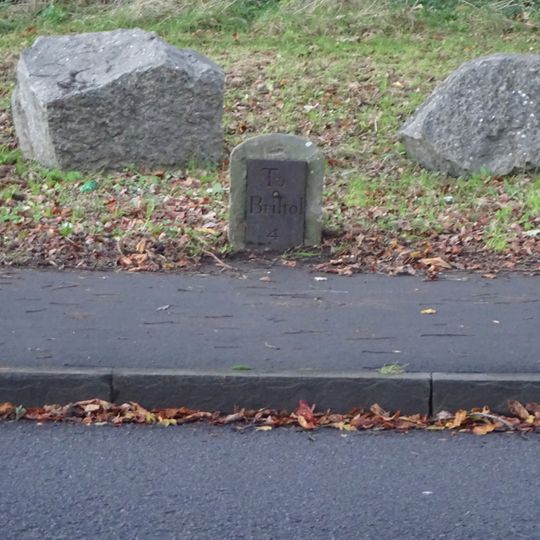 Milestone At St 5418 7712 Approximately 400 Metres West Of Park Lodge