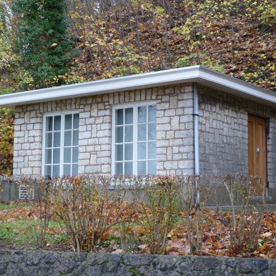 Pump building II of water pumping station Craubeek
