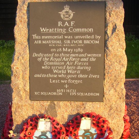 RAF Wratting Common Memorial