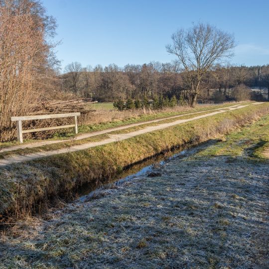 Bachdurchlass des Pilsach-Leitgrabens bei Bodenmühle