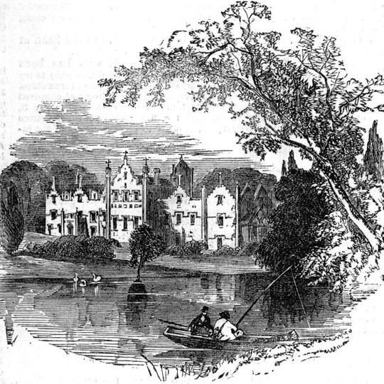 Gilston Park 400 Metres Along Drive West South West From Cumber Land Lodge