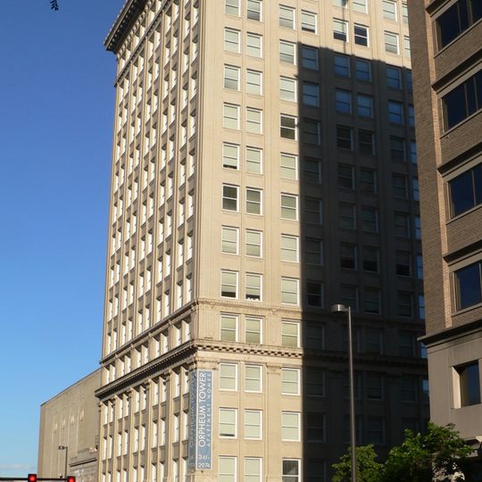 City National Bank Building and Creighton Orpheum Theater