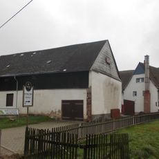 Seitengebäude (mit Oberlaube) eines Vierseithofes Wickershain 12