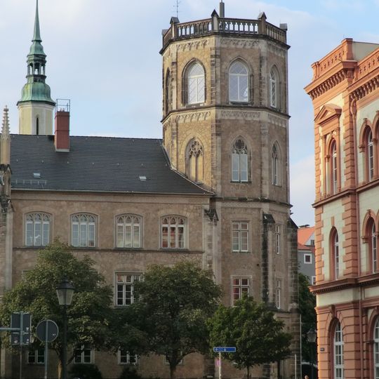 Klosterplatz um das ehemalige Franziskaner-Kloster Klosterplatz