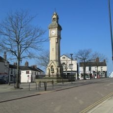Clock Tower And Attached Railings, Tunstall