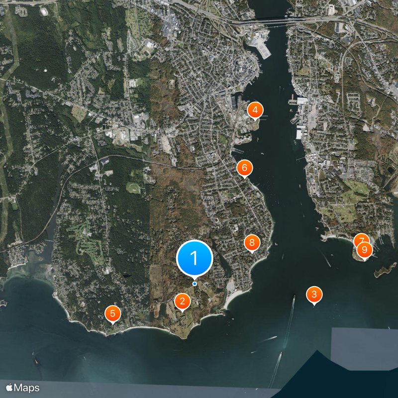 Eugene O'Neill Theater Center Map