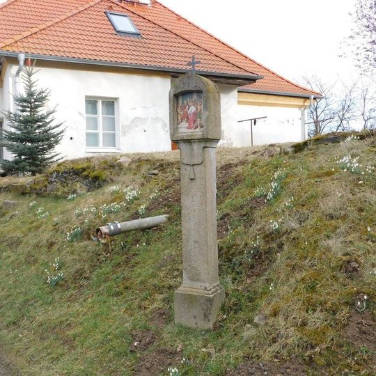 1. zastavení křížové cesty v Křešíně