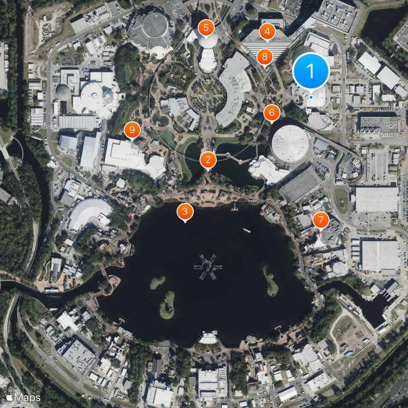 Mission: Space Map