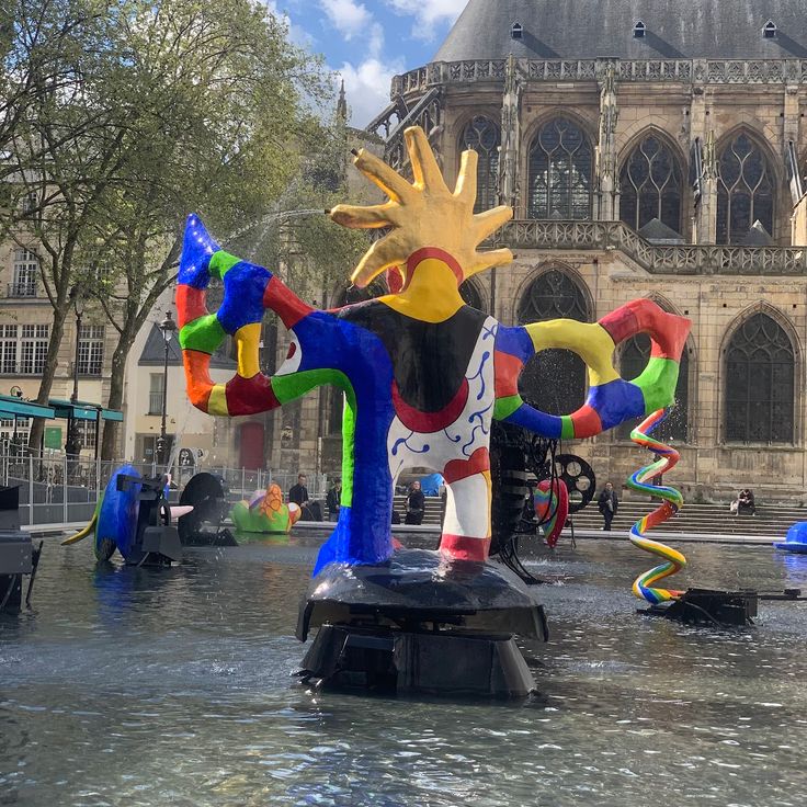 Stravinsky Fountain