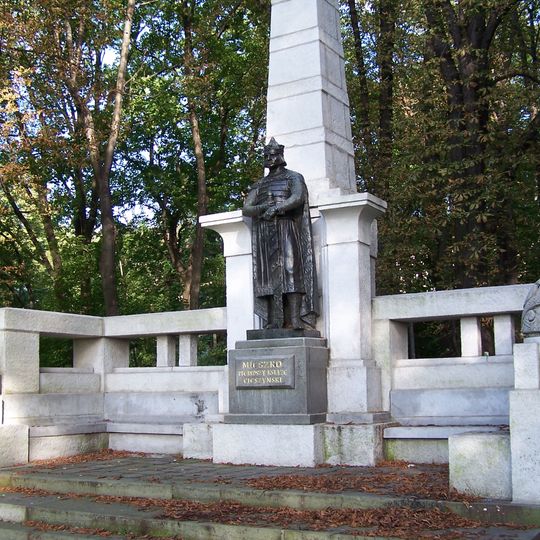 Mieszko I Monument in Cieszyn