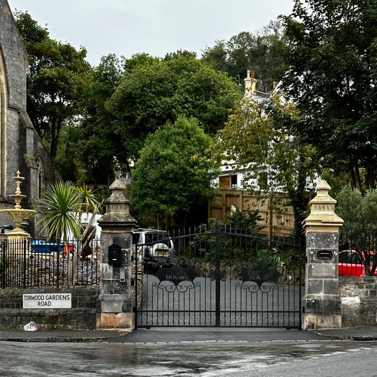 Gate Piers And Walls To Breakaway Sports Centre  Gate Piers And Walls To Former Church Of Holy Trinity