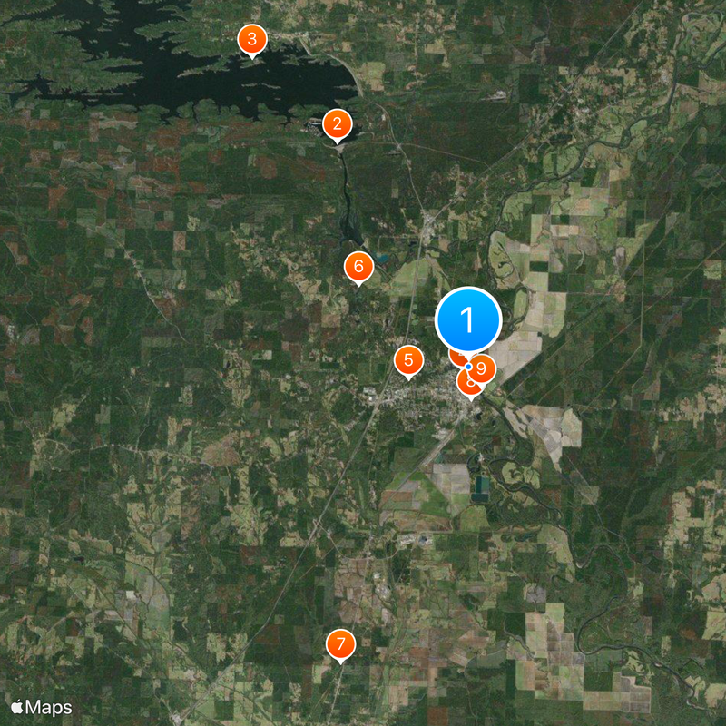 Ouachita Baptist University Map