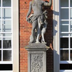 Statue of Actaeon to Left of Main Entrance to Trent Park