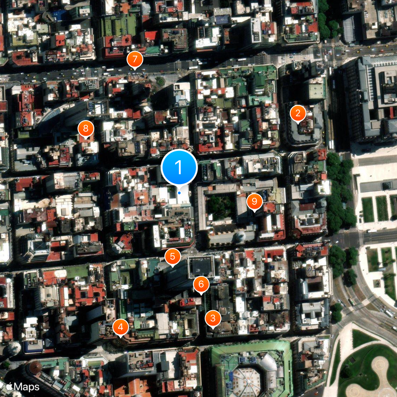 Central Bank of Argentina Map