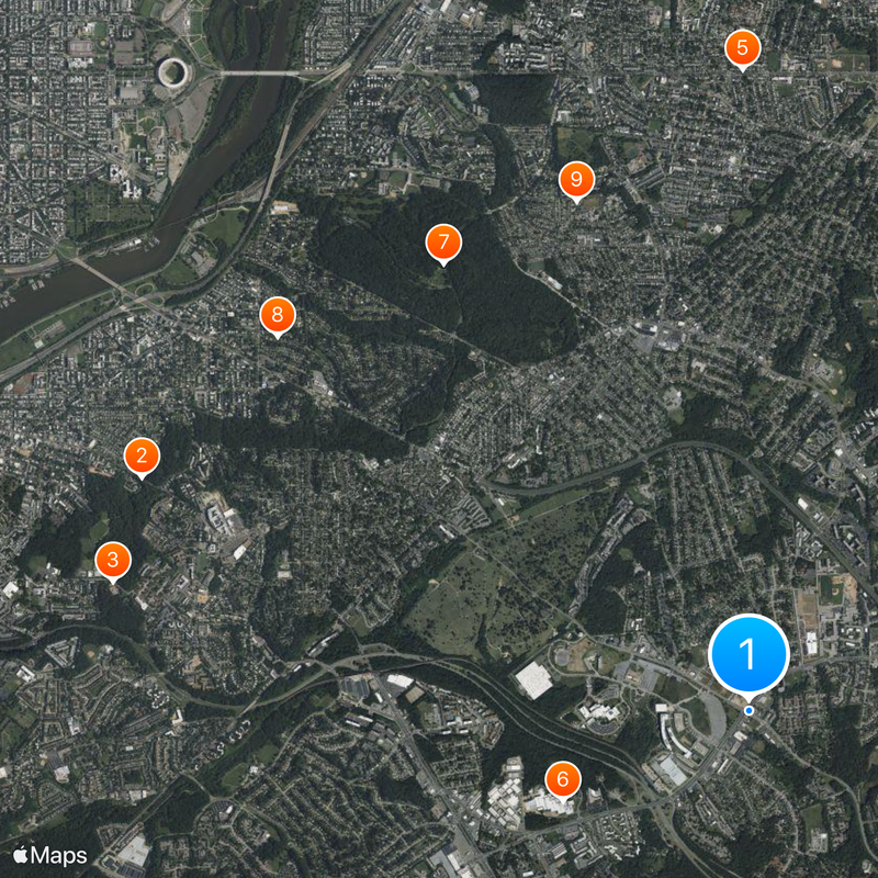Suitland Map