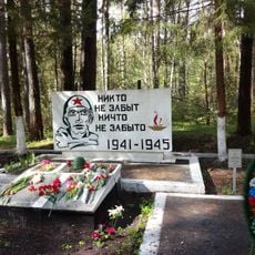 Обелиск над братской могилой воинов, погибших в годы Великой Отечественной войны 1941-1945г.г. (Саволинка)