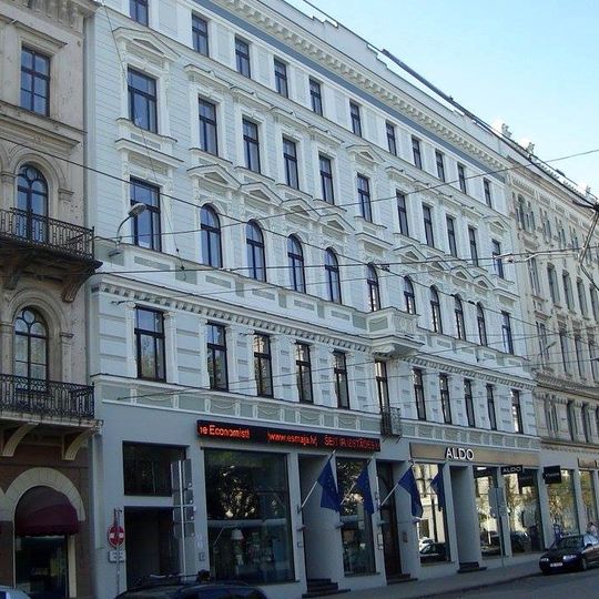 Gleznotāja, prof. V.Purvīša dzīves vieta