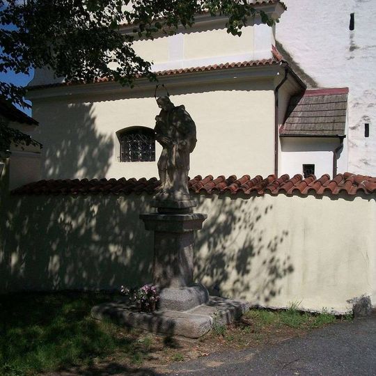 Socha svatého Jana Nepomuckého v Pohoří