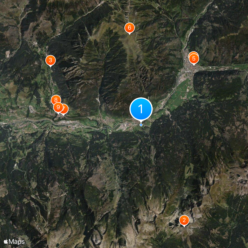 Fiemme Valley Map