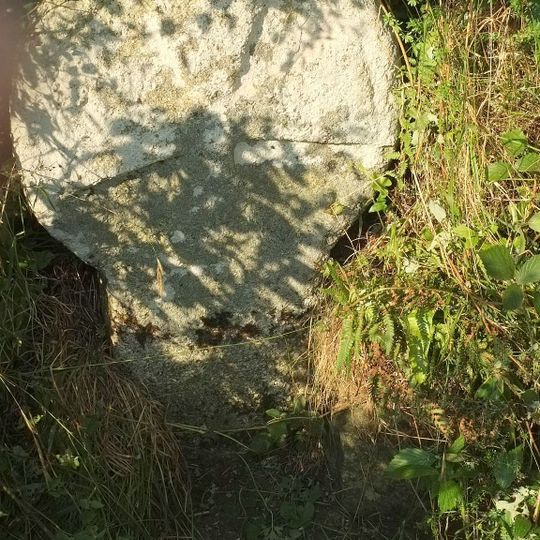 Wayside cross 330m NNW of Higher Woodley