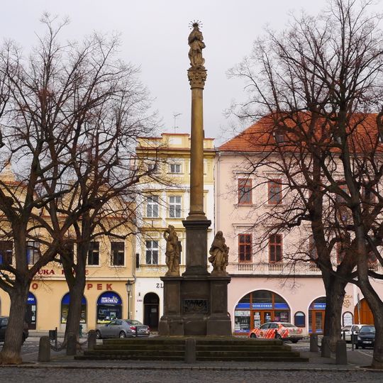 Maria column in Litoměřice