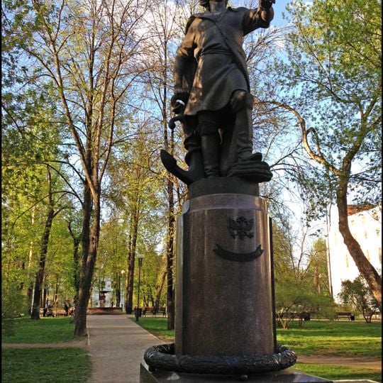 Monument to Peter I in Izmaylovo