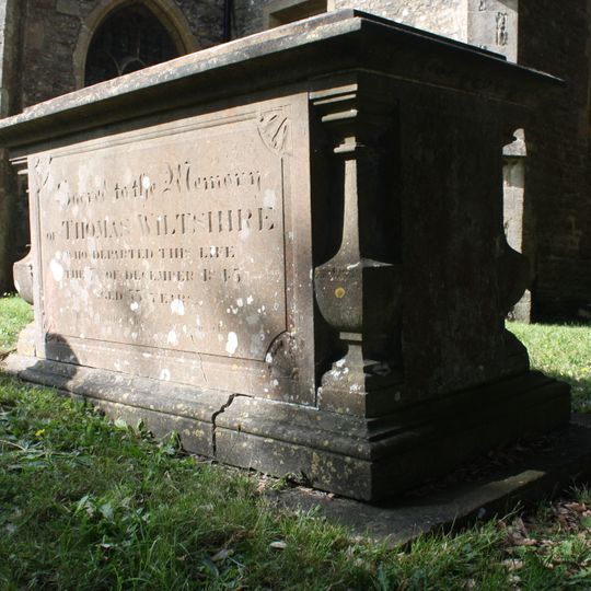 Wiltshire Chest Tomb 4 Metres South East Of East Corner Of Chancel, Churchyard Of St Mary's Church
