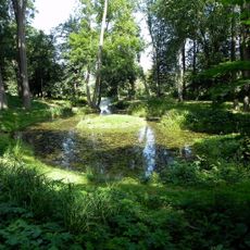 Park z aleją dojazdową