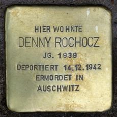 Stolperstein em memória de Denny Rochocz