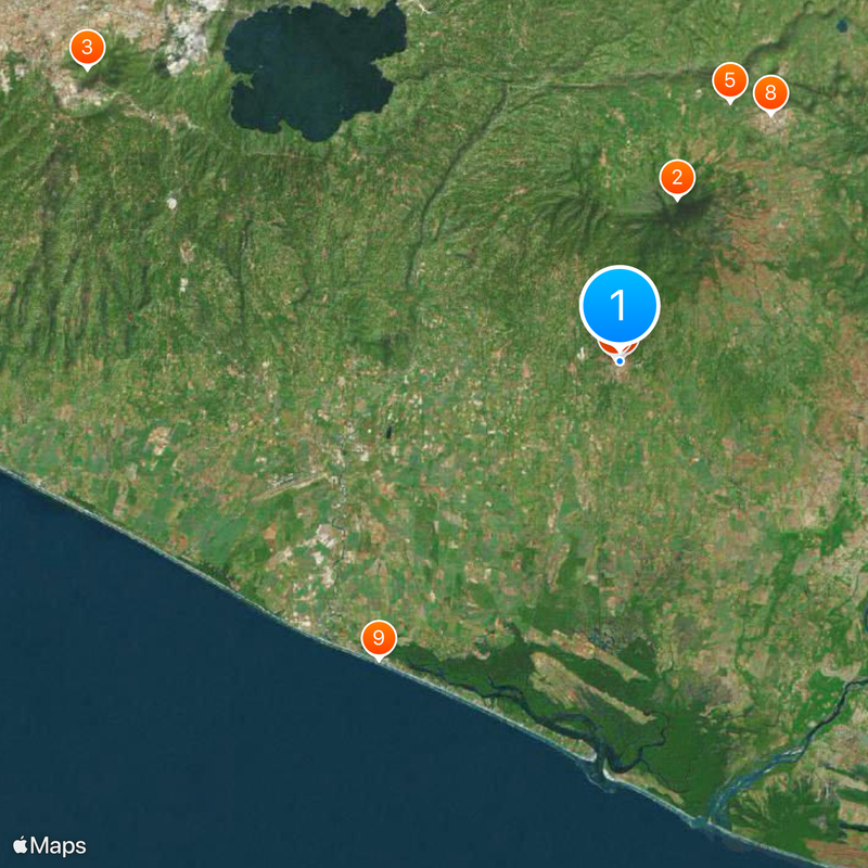 La Paz Department Map