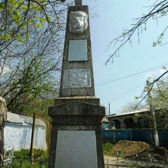 World War I memorial in Răspopeni, Șoldănești