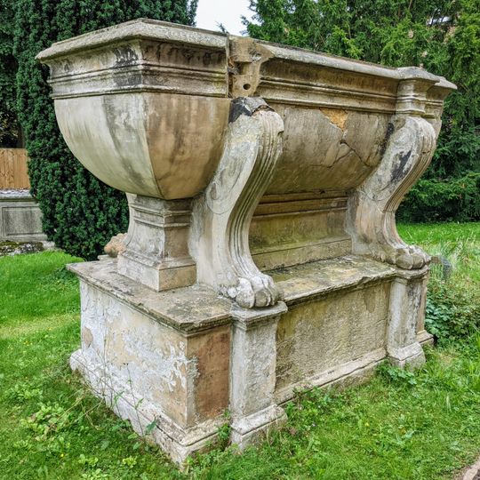 Monument Opposite South Porch In St Mary's Churchyard