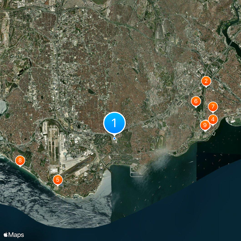 Sinan Erdem Dome Carte