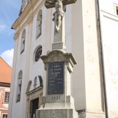 Wayside cross near church of Saint John the Baptist