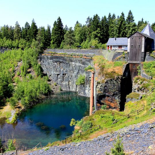Frankenwald - Schieferbrüche um Lehesten