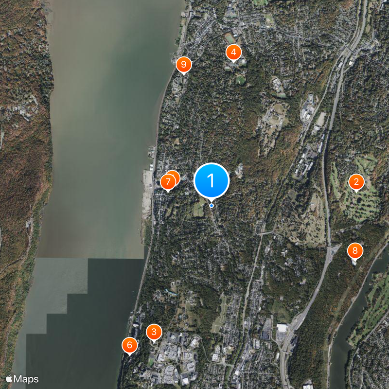 Hastings-on-Hudson Map